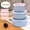 Blue, variant on 3-Pack Airtight Food Storage Containers - Versatile Food Preservation Bowls in Multiple Sizes