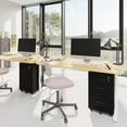thumbnail image 4 of 3 Drawer File Cabinet Locking Filing Cabinet for A4 and Letter Size, 4 of 7