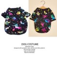 thumbnail image 3 of Pijama para perro de Halloween camisa para perro de Halloween colores ricos 2 patas para vacaciones ANGGREK Otros, 3 of 8