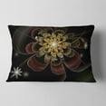 thumbnail image 2 of Designart 12" x 20" Black Polyester Throw Pillow, 2 of 5