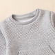 thumbnail image 3 of Gibobby Conjunto para bebé Niñas Conjunto de ropa de invierno de manga larga de Color sólido para niños pequeños y Niñass, pantalones, 2 uds.(Gris, 0-6 Meses), 3 of 5