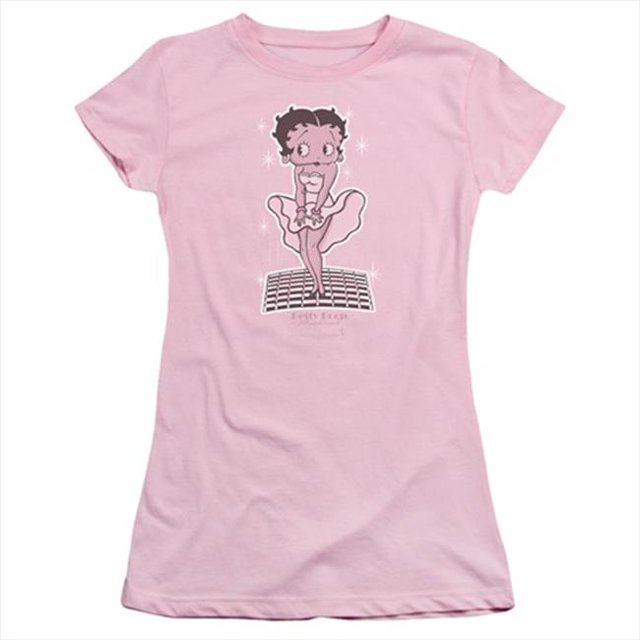 Légende de Boop-Hollywood - T-Shirt à Manches Courtes et Transparent pour Junior&44; Rose - Grand