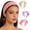 A2, variant on 3Pcs Boho Headbands for Women Bandana Crochet Knit Hair Band Headband Hair Scarf Head Bands for Women's Hair