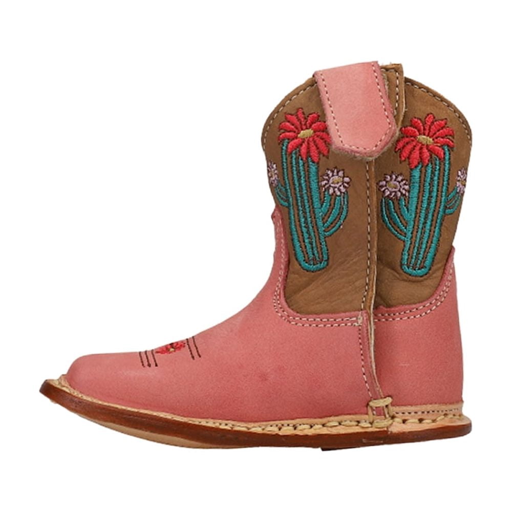 Roper  Infant Girls Cowbabies Cactus Square Toe    Casual Boots   Ankle