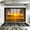 Color 1, variant on Kitchen Backsplash Peel and Stick Wall Murals Window View Sunset Pink Orange Tulip Flower Field Wilderness Removable Mural 35.4"W x 23.6"H, Oil Proof Vinyl Wallpaper for Fireplace & Behind Stove