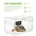 thumbnail image 5 of Minkissy Transparent Spider Terrarium Acrylic For Feeding Reptiles 1Pcs, 5 of 5