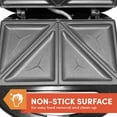thumbnail image 2 of Elite Cuisine Sandwich Maker, Black, 2 of 6