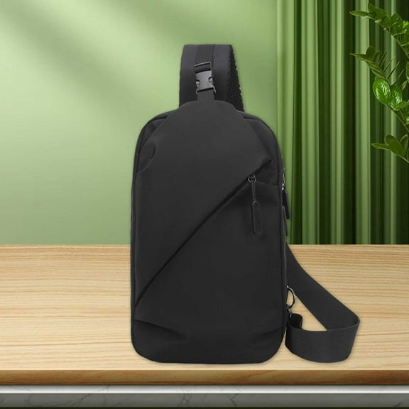 dajkiuy Crossbody Backpack Men's And Women's Shoulder Backpack , Lightweight Single Strap Backpack Hiking Sling Bag Backpack Hiking Cycling Feature: