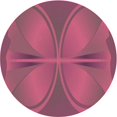 thumbnail image 1 of Ahgly Company Indoor Round Patterned Pink Violet Pink Area Rugs, 3' Round, 1 of 6
