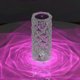 thumbnail image 3 of Touch Table Lamp Crystal Led Night Light, 16 Colors Rechargeable Rose Diamond Table Lamp, 3 of 5