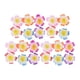 thumbnail image 1 of 20pcs Hawaiian Plumeria Flower Hair Clip with Pearls Barrettes for Beach Party Wedding Event (Mixed Color, 2pcs for Each Color), 1 of 3