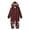 Red-Kids, variant on Odeerbi Christmas Onesie Pajamas for Family Holiday Sleep Jumpsuit Long Sleeve Family Christmas Pajamas Matching Sets Dad Fashion Lattice Print Plush Jumpsuit Sleepwear PJs Set Red