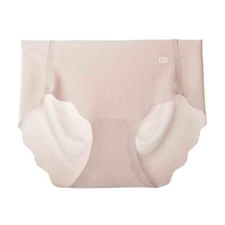 Summer Savings  Breathable Soft Stretch Panties  Belly Briefs  Comfortable Seamless  for Women  Daily Wear  Supportive  Cotton Blend  Plus Size Women Pants | Pink XL  Sopatenor