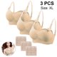 thumbnail image 1 of Paquete por caja Sujetador de maternidad de nailon sin costuras con almohadillas, extensiones Ormromra 221728-2, 1 of 8