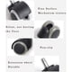 thumbnail image 2 of Ruedas de 5 Piezas, Ruedas para Sillas de Oficina Universales Silenciosas, Reemplazo de Ruedas para Sillas, para Pisos Duros con Ruedas para Sillas, Ruedas Giratorias (Gris), 2 of 4