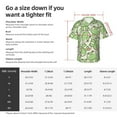 thumbnail image 6 of Lsque Cute Frog pattern Hawaiian Shirt for Men, Unisex Summer Beach Casual Short Sleeve Button Down Shirts-Small, 6 of 9