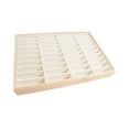 thumbnail image 2 of Milageto Jewelry Display Tray Bracelet Holder Bangle Organizer Tray for Jewelry Store Wood Beige, 2 of 8