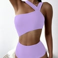 thumbnail image 2 of Sngxgn Women's Modest Bathing Suit(Purple,S), 2 of 5