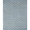 thumbnail image 2 of SAFAVIEH Chatham Dennis Geometric Wool Area Rug, Blue Gray, 8' x 10', 2 of 8