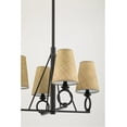 thumbnail image 2 of Hudson Valley Lighting 1724 Pendelton 4 Light 24" Wide Chandelier - Grey, 2 of 5