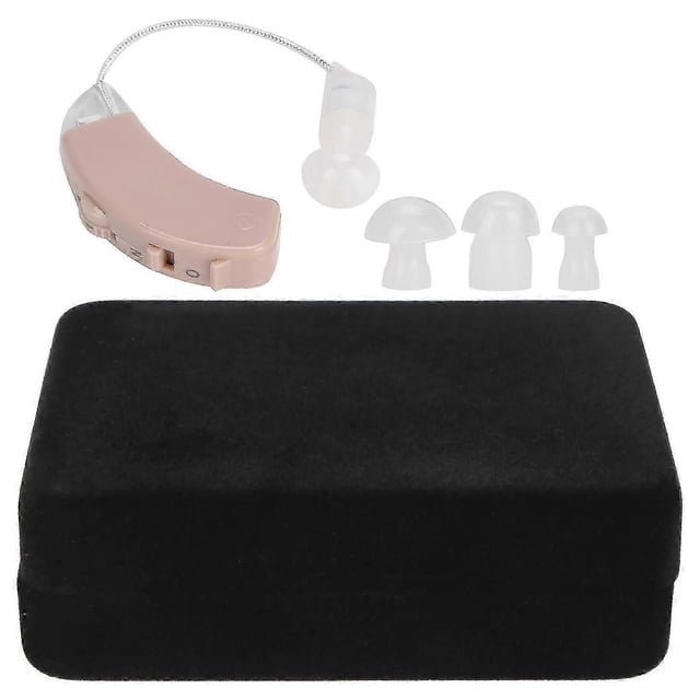 Elderly Hearing Aid - Lightweight and Ergonomic with Low Distortion Clear Sound Amplification