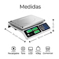 thumbnail image 2 of Báscula Digital 40 Kg Comercial Pantalla Lcd Función Tara, 2 of 4