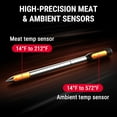 thumbnail image 5 of ThermoPro Twin TempSpike 500FT Truly Wireless Meat Thermometer with 2 Probes and Signal Booster Bluetooth Meat Thermometer iOS / Android compatible, 5 of 9
