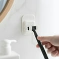thumbnail image 4 of Yxwen Simple Razor Stand, Hangers Shower Holder Rack Adhesive Shaver Hanger Bathing Hook Accessories, 4 of 4