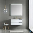 thumbnail image 2 of 36" Freestanding Bathroom Vanity with Sink & Mirror - Matte White, 2 of 8