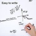 thumbnail image 2 of 2 Rouleaux Papier pour Tableau Blanc Effaçable à Sec Autocollant pour Tableau Blanc Adhésif Tableau Blanc Mural Tableau Blanc Effaçable à Sec, 2 of 8