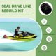 thumbnail image 5 of For Sea-Doo seadoo BRP Carbon Ring Seal Drive Line Rebuild Kit & Boot, 5 of 5