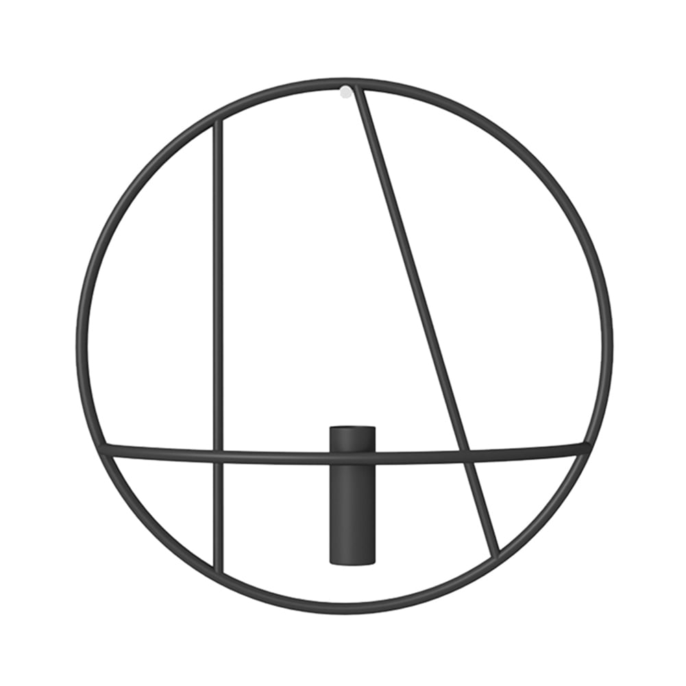 rudenlos 3D Circle Modern Candle Holder Metal Wall Hanging Decor Candlestick (No.1) Walmart Canada