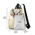 thumbnail image 3 of Deer Face Travel Laptops Backpack for Women Anti-theft Casual Work Bag Daypack Lightweight Laptop Bag, 3 of 7