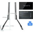 thumbnail image 3 of Universal Table Desk Pedestal TV Stand Tabletop Screen Monitor Riser for Most 23 to 42 Inch  Flat Screen TV VESA up to 200 X 400Mm Capacity 40Kgs, 3 of 11