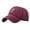 Wine, variant on WEIYLL Baseball Caps For Women Men Outdoors Fashion Washable Adjustable Beach Summer Curved Brim Casual Sunshade Headwear
