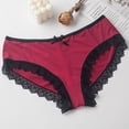 thumbnail image 2 of Sngxgn Women Floral Lace Panties Underwear High Waist(A,M), 2 of 5