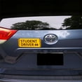 thumbnail image 4 of TOTOMO Student Driver Magnet Sign for Car 10"x4" 3 Pack SDM-07, 4 of 6