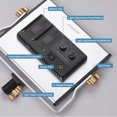 thumbnail image 3 of Andoer Professional LED Video Light Dimmable 660 LED Bulbs Bi-Color Light Panel 3200-5600K CRI 85+ with U Bracket & Barndoor Lighting Kit for Studio Photography Video, 3 of 7