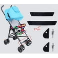 thumbnail image 3 of Black Stroller Footrest Replacement Adjustable Stroller Extension Footboard Strollers and for Babies Pushchair Seat Liners, Car Seat Foot Rest for Toddlers, Baby Stroller Replacement Parts (37cm), 3 of 5