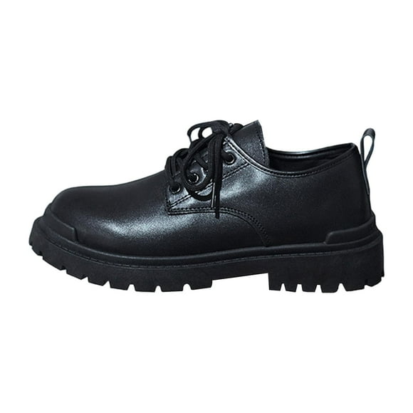 Zapato de vestir para hombre, calzado casual, suela antideslizante, zapatos cómodos de piel sintética para 40
