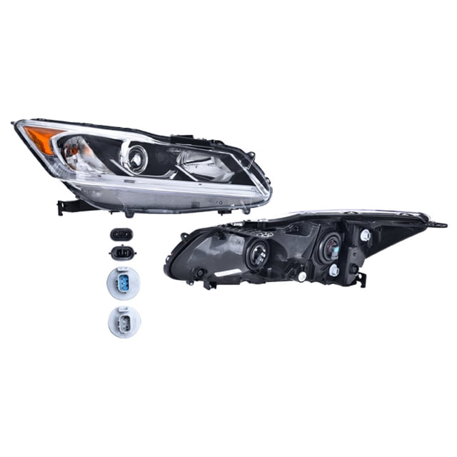 Faro Accord 2016 A 2017 Honda Der P/Halog C/Luz Día DEPO .