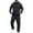 Navy#9527, variant on BOOMNY Men'S Sweatsuits Solid Color Fleece Lined Hoodies Baggy Sweatpants 2Pcs Gym Sweat Suits Running Jogging Fall Winter Athletic Tracksuit Outfits