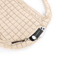thumbnail image 4 of Bolsa de mano acolchada ODODOS para mujer, color marfil, 4 of 6