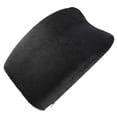 thumbnail image 1 of Memory Foam Office Pillow for Lower for back Adjustable Strap Black Plush, 1 of 7