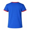 thumbnail image 4 of Playera George para Dama, Manga Corta Estampada Azul Talla CH, 4 of 4