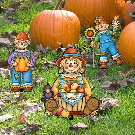 

AOVUWU Garden Insert Board Thanksgiving Outdoor Insert Board Party