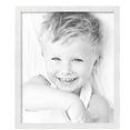 thumbnail image 2 of ArtToFrames 21" x 25" White Picture Frame, 21x25 inch White MDF Poster Frame (WOM-3930),  Pack, 2 of 8
