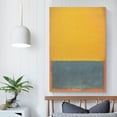 thumbnail image 5 of Mark Rothko Print Abstract《Yellow And Gray》Canvas Paintings Wall Art Poster Canvas Wall Art Poster Decorative Bedroom Modern Home Print Picture Artworks Posters 12x18inch(30x45cm), 5 of 6