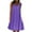 Clearance-Purple, variant on Fartey Summer Dresses for Women 2025 Beach Casual Sleeveless Floral Print Tank Dress Loose Fit Crew Neck Sundress with Pockets Flowy Swing Dress Purple XXXL