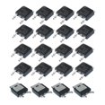 thumbnail image 4 of figatia 20Pcs Portable Power General Purpose Transistors assortment SMD Transistor Black, 4 of 9